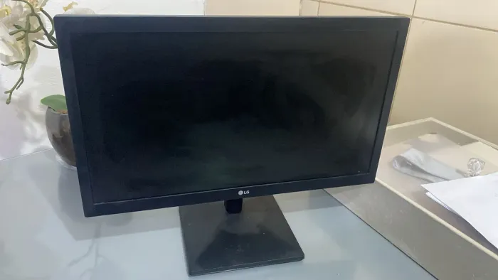 Monitor LG 19,5" LED HD - Modelo 20MK400H-B