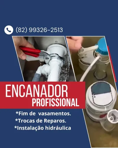 Encanador disponível