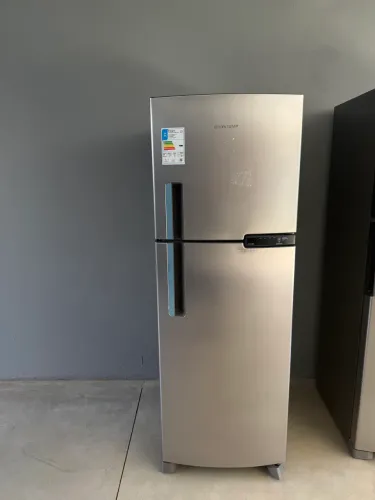 Geladeira Brastemp 375L Inox 