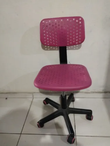 Cadeira pra salão pink