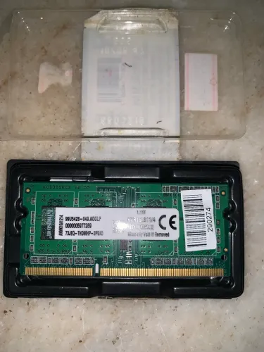 Par Memórias ram notebook 8gb ddr3 1600mhz Kingston 4 + 4gb