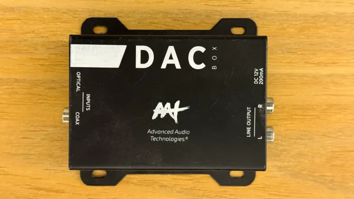 DAC AAT para extrair áudio da TV e transferir para Receiver