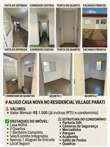 Casa condomínio Village Parati