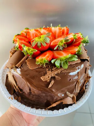 Bolos vulcão, tortas e aniversário 