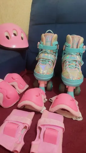 Patins Infantil 4 rodas / 36 ao 39