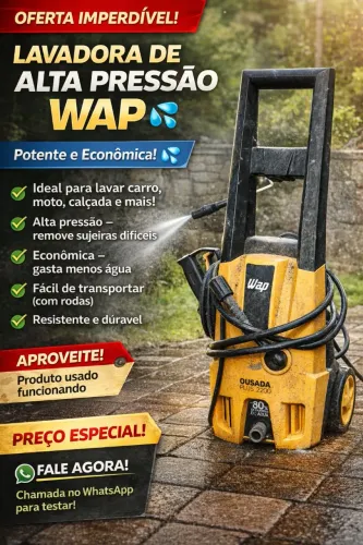 Lavadora de alta pressão