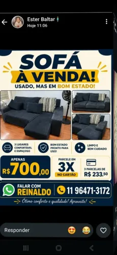 Vendo Sofá