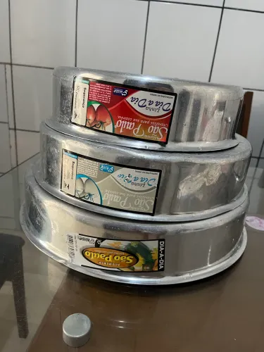 Conjunto de forma/ grande em alumínio