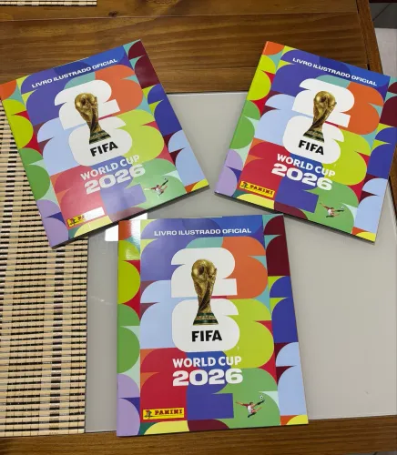 Álbum copa 2026 com BRINDE! NOVO