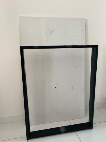 Escrivaninha Industrial Mesa Home Office 100x60cm MDF Premium