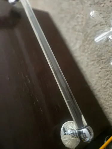 Toalheiro porta toalhas de luxo - vidro e inox