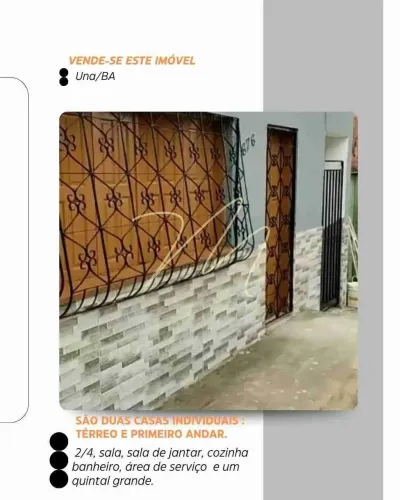 Casa duplex à Venda, centro , Una, BA