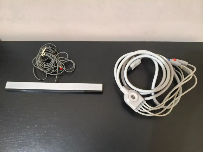 Cabo componente para Nintendo Wii + sensor original Wii ( faço envio )