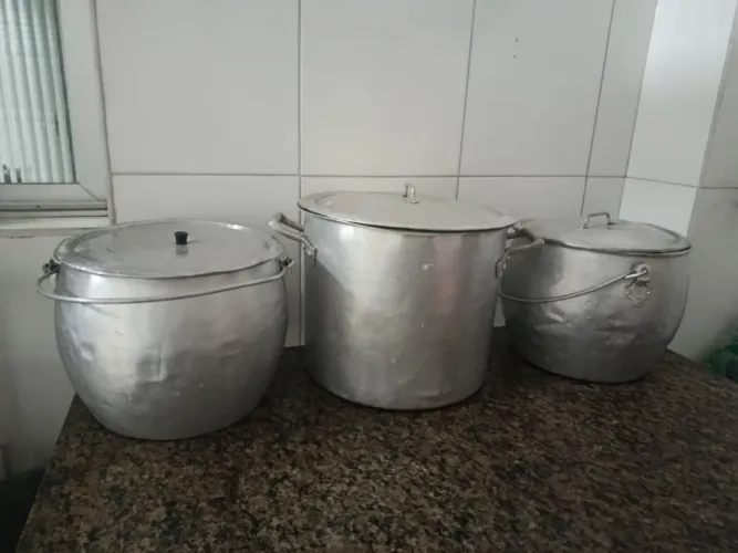 Panelas de alumínio caldeirão