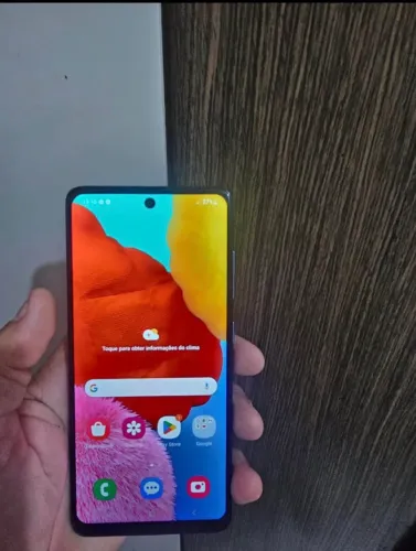 Samsung A51 128GB com NFC, impecável e pronto para uso. Faço entrega.