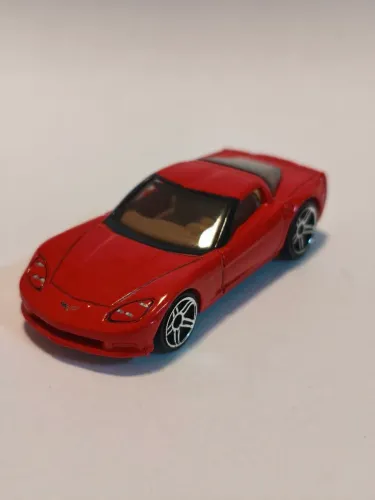 Corvette C6 2004 Vermelho Hot Wheels 1:64 2006