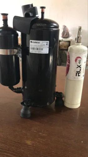 Compressor de 30.000 btus, gás r410a (motor tradicional)