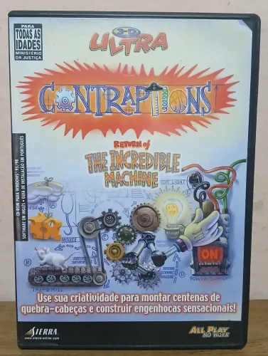 Jogo de quebra-cabeça de engenharia Return of the Incredible Machine: Contraptions