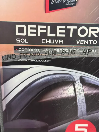 Calha de chuva tg poli para uno Elba prêmio 85/10 na promoção só 160,00