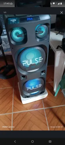 Caixa amplificada pulse potência 2.200w