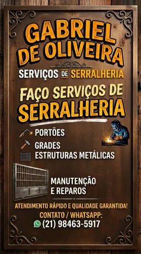 Serviços de serralheria metálica