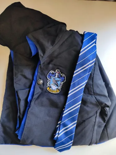 Fantasia Harry Potter Corvinal Manto + Gravata