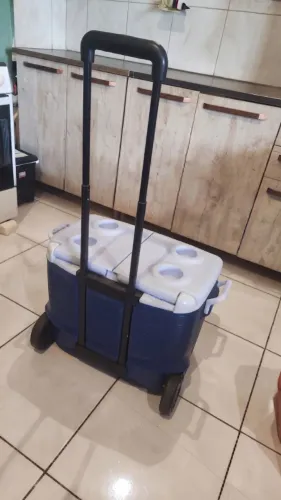 Caixa Térmica Rubbermaid com Rodas 42,6L