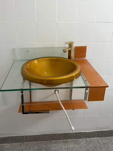 Kit Gabinete para banheiro em Vidro