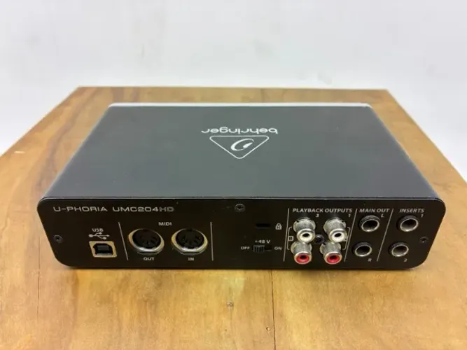 Placa audio behringer