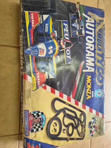 Autorama Estrela Fórmula Tyco Monza Original Completo Raro
