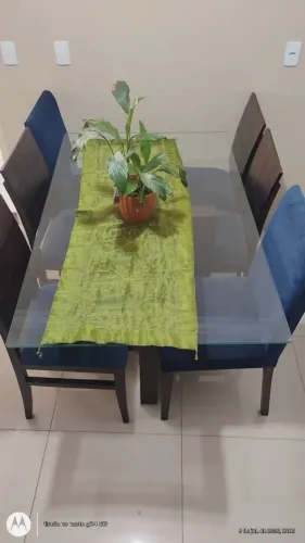 Mesa jantar 6 cadeira