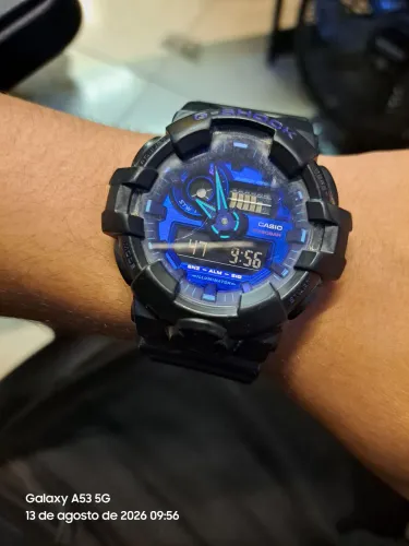 Relógio G Shock edição limitada Duas cores preto