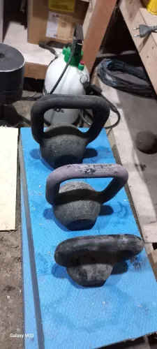 Kettlebell 6,8 e 10kg