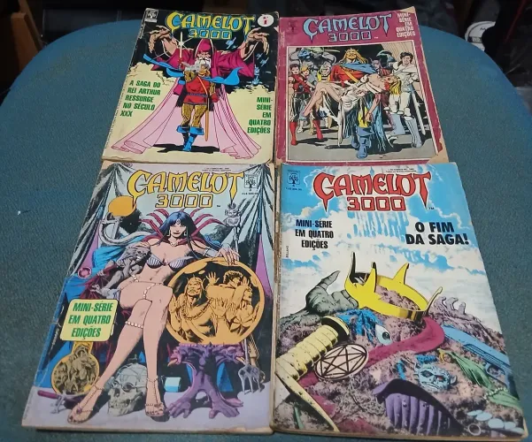 Gibi Camelot 3000 (completo) - Editora Abril