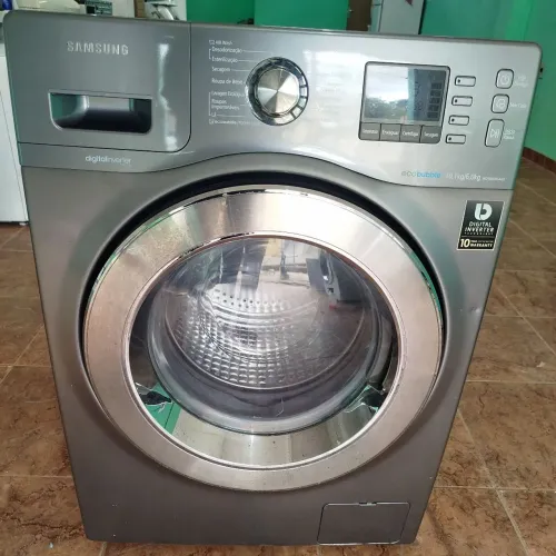 Lava e seca Samsung 10kg inox 
