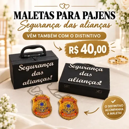 Kit pajens segurança das alianças 