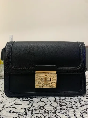 BOLSA ALDO PRETA COM ALÇA TRIPLA P