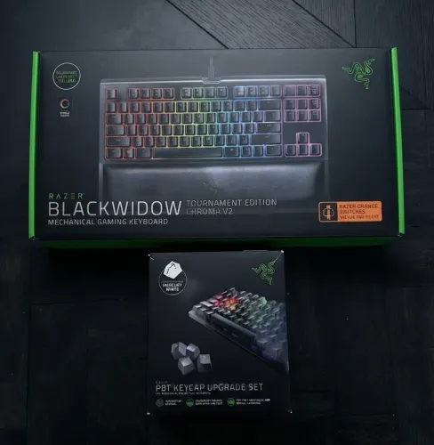 Teclado RAZER BLACKWIDOW TOURNAMENT EDITION CHROMA V2 +keypads free