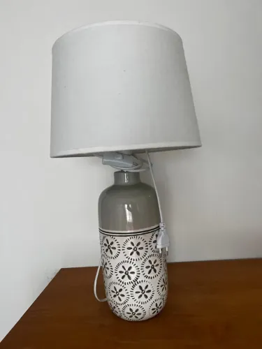 Abajur cerâmica