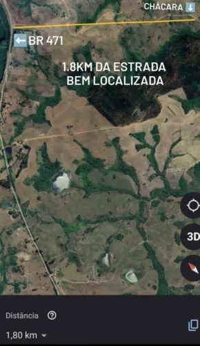 Chácara sitio pantano grande encruzilhada rio pardo