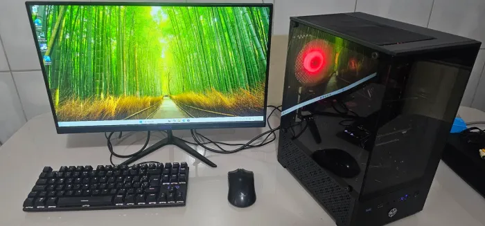 Pc Gamer Ryzen 5 4500 / RX 590 8gb completo