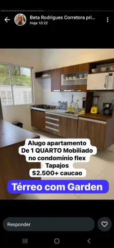 ALUGO / APARTAMENTO COM UMA SUÍTE MEGA ESPAÇOSA, COM 89T² / 2500+CAUÇÃO ..