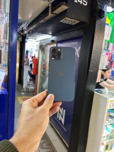 iPhone 15 Pro Max 256GB preto e azul Queimao Pré Copa 