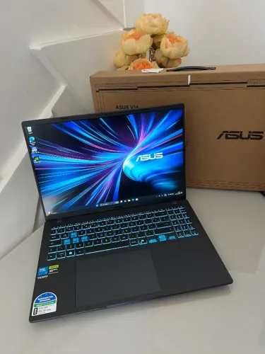 Notebook Gamer Asus V16 Core i5 RTX 5050 - Novo Lacrado