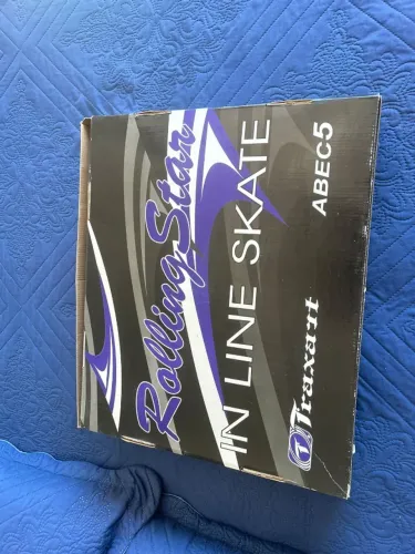 Patins In Line Rolling Star + Rodas Originais + Ajustável - Ótimo Estado