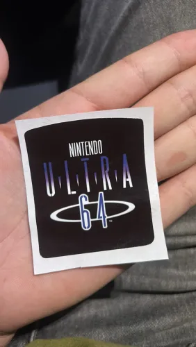 Label ULTRA 64 para cartucho nintendo64 everdrive