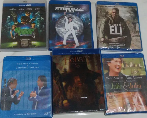 BLU-RAY R$38 CADA