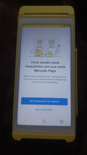 Maquininha mercado pago Point smart 2