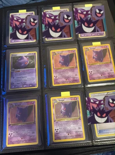 Cartas Pokémon Coleção Gengar 