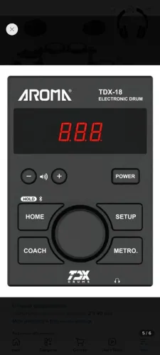 Vendo bateria eletrônica semi nova.